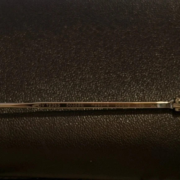 Authentic Oliver Peoples OV1236S 50358E Rassine Square Gold Sunglasses – w/ Case - Picture 6 of 9